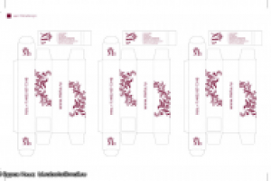 ПРОЕКТ КОРОБКИ ДЛЯ СТУДИИ "MIRIA DESIGN" (ШТАМП+ПЕЧАТЬ)