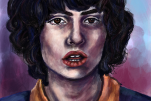 Персонаж Майкл из сериала "Очень странные дела"