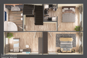 визуал планировки в 3D