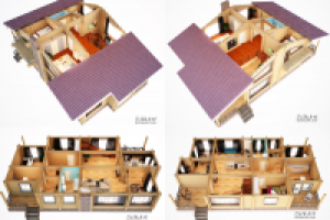 Дом из бруса