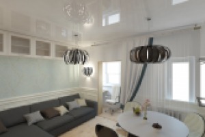 дизайн квартиры студии 35м2