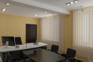 Кабинет директора 3d эскиз