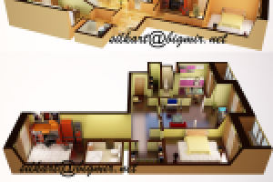 визуал планировки в 3D