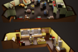 визуал планировки в 3D