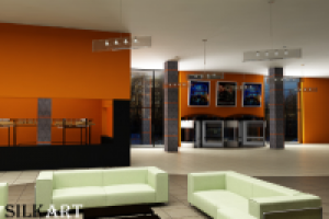 Дипломный проект "Дизайн кинотеатра г.Москва" - вход в кинотеатр