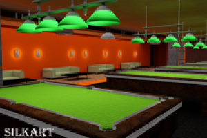 Дипломный проект "Дизайн кинотеатра г.Москва" - бильярдная