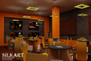 Дипломный проект "Дизайн кинотеатра г.Москва" - интернет кафе