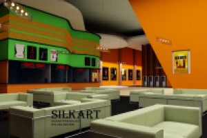 Дипломный проект "Дизайн кинотеатра г.Москва" - билетные кассы