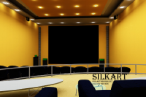 Дипломный проект "Дизайн кинотеатра г.Москва" - Кинозал_VIP