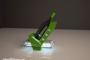 дизайн подставки водочной бутылки