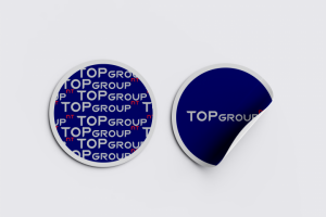 Стикеры для рекламного агенства "ТопГруппНТ"