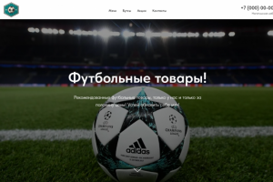 Футбольный магазин