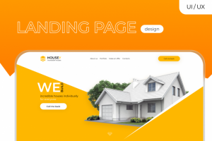 UI / UX Адаптивный Landing page | Строительство