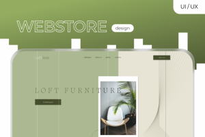 UI / UX Адаптивный магазин | LoftDesk, мебельная фирма