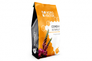 Дизайн мешка медоносных трав для Agro Vector