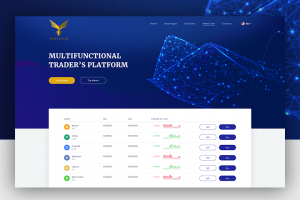 Дизайн лендинга Suricoin