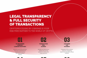 Сайт криптовалютного процессингового центра в Эстонии