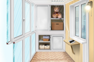 Лоджия. Картинка для калькулятора