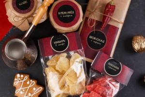 Этикетки для подарочного набора