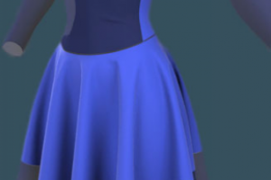 Платье полупрозрачное