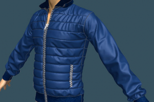 Мужская куртка-пуховик.