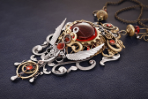 Стимпанк колье