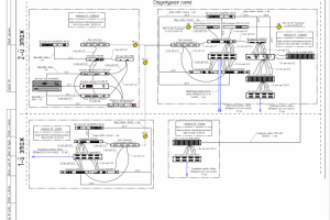 Структурная схема СКС в здании амбулатории
