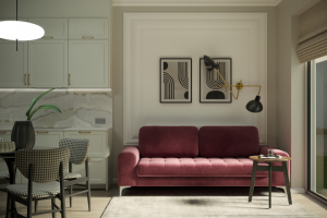 Дизайн интерьера общей комнаты