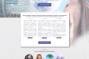 Макет сайта с гороскопом