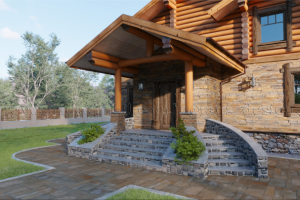 Каркасный дом "Шале"