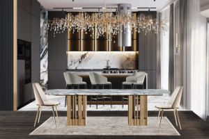 Коллаж. Кухня-столовая. Дизайн-концепт.