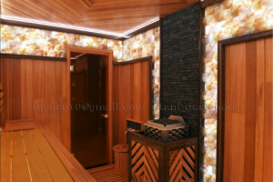 Дизайн сауны в банном комплексе