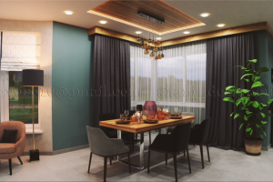 Дизайн столовой зоны. Загородный Дом.