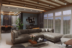 Дизайн гостиной. Загородный Дом.