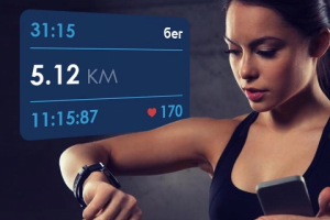 Оформление поста для социальной сети бегового клуба