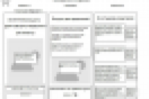 Структурный макет буклета