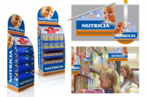 Дизайн POS-материалов для Nutricia