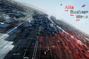 Заставка трансляции форума "Alfa Business Week"