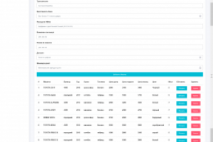 Менеджер Панель ( прокат авто )