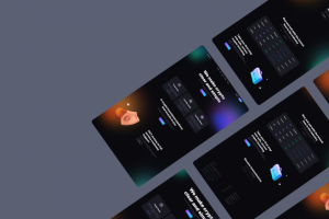 Лендинг "Криптовалютная биржа"