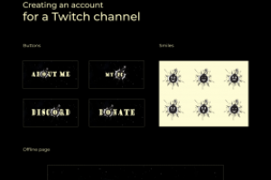 Оформление аккаунта для Twich канала