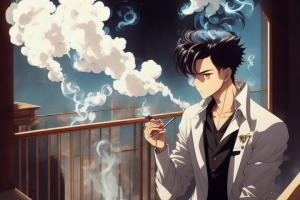 Арт в аниме стиле