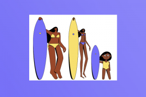 Серфингистки