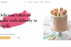 Магазин сладких выпечек