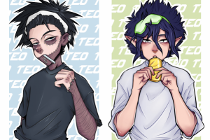 Арты по аниме "Моя геройская академия"