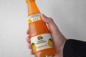 Весёлая Опятничка - апельсиновый газированный напиток