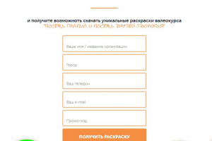 ValeoToys - настройка формы промо-кода