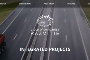 Перевод сайта "ГК Развитие"