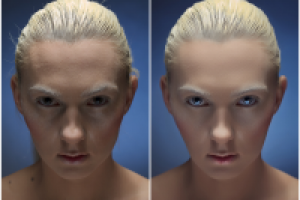 Ретушь студийного портрета