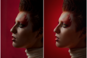 Ретушь студийного портрета